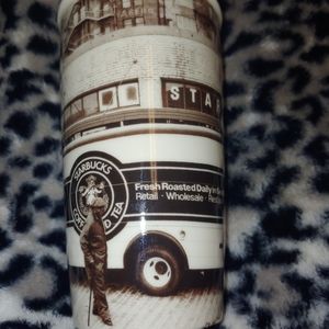 2016 Starbucks Ceramic 12 oz Tumbler First Store Pike Place (Delivery Truck)